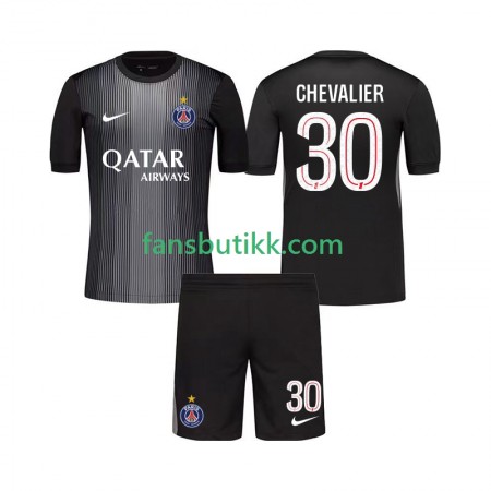 Fotballdrakt Paris Saint-Germain Lucas Chevalier 30 Keeper Barn Hjemmetrøye 2025-2026 Kortermet